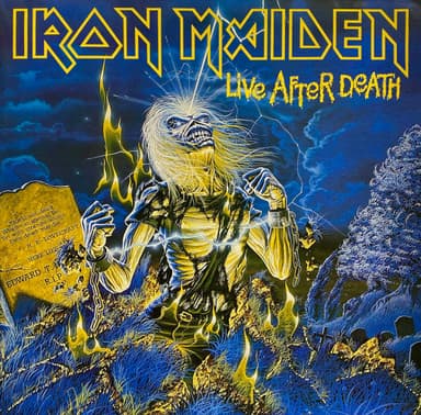 Album Cover Art for Live After Death