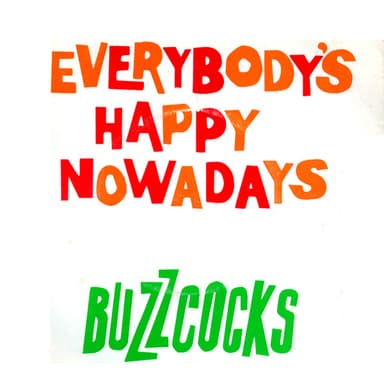 Album Cover Art for Everybody's Happy Nowadays