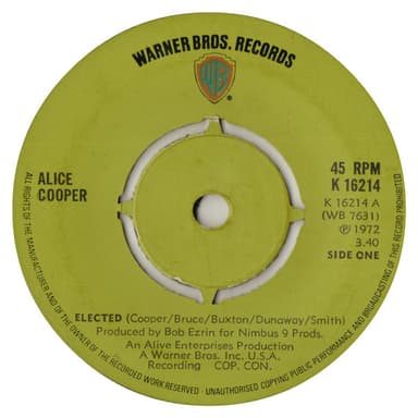 Album Cover Art for Elected 