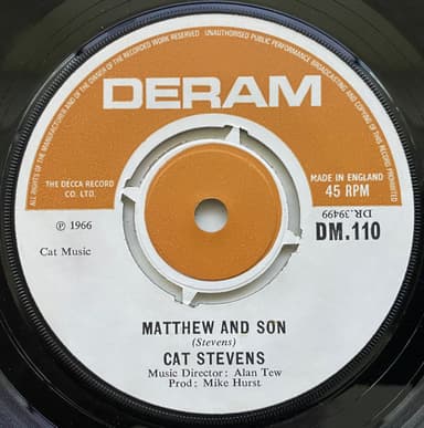 Album Cover Art for Matthew And Son
