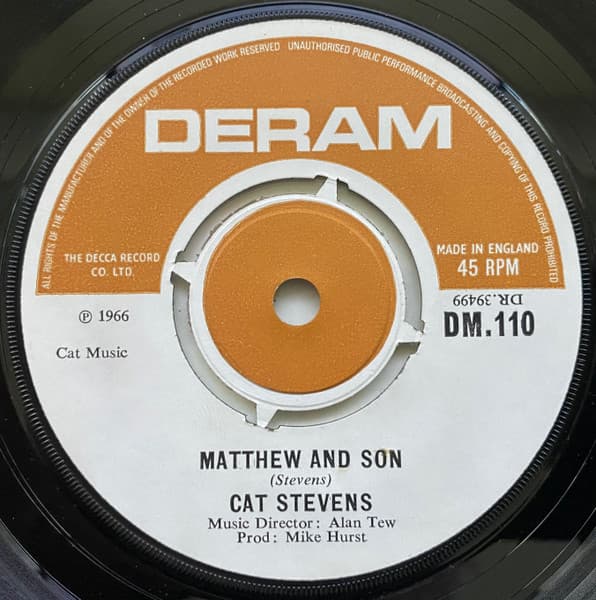 Album Cover Art for Matthew And Son