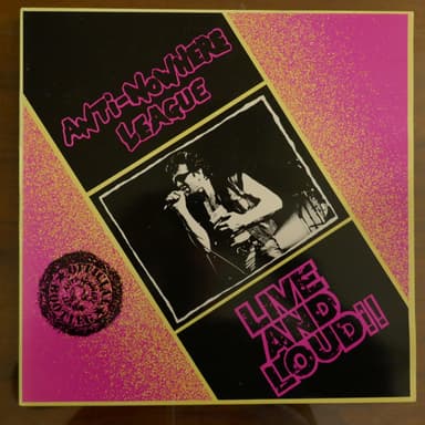 Album Cover Art for Live And Loud!!