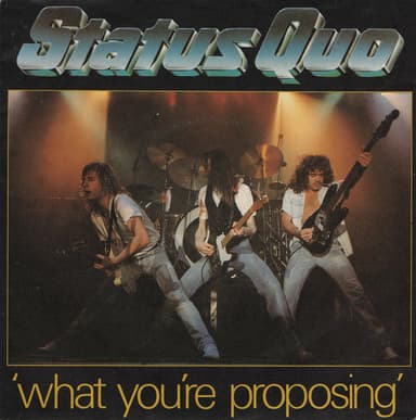 Album Cover Art for What You're Proposing