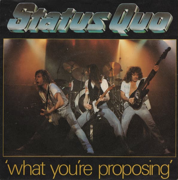 Album Cover Art for What You're Proposing