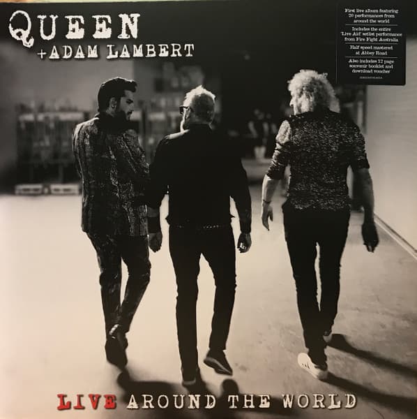 Album Cover Art for Live Around The World
