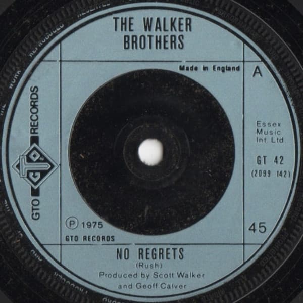 Album Cover Art for No Regrets