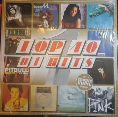 Album Cover Art for Top 40 #1 Hits