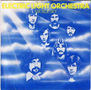 Album Cover Art for Mr. Blue Sky