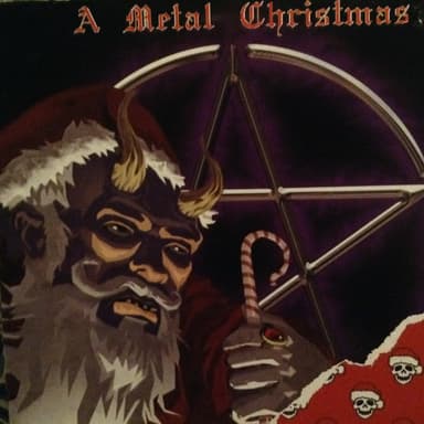 Album Cover Art for A Metal Christmas