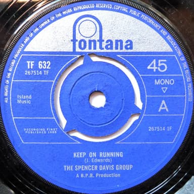 Album Cover Art for Keep On Running