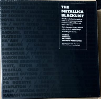 Album Cover Art for The Metallica Blacklist