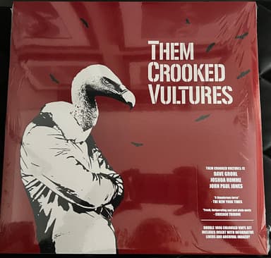 Album Cover Art for Them Crooked Vultures