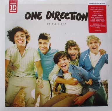 Album Cover Art for Up All Night