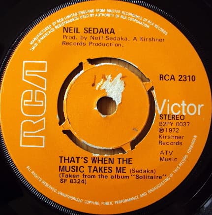 Album Cover Art for That's When The Music Takes Me