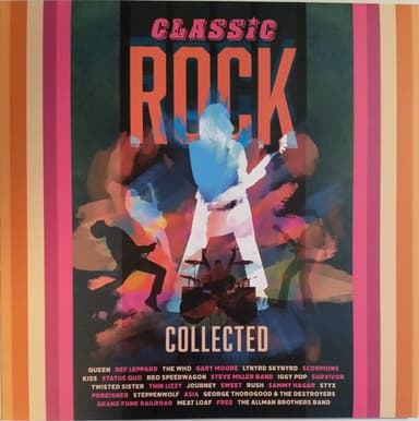 Album Cover Art for Classic Rock Collected