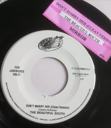 Album Cover Art for Don't Marry Her (Clean version) 