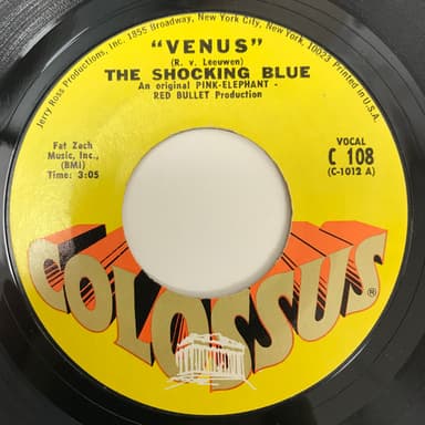 Album Cover Art for Venus