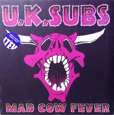 Album Cover Art for Mad Cow Fever