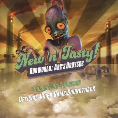 Album Cover Art for New 'N' Tasty! Oddworld: Abe's Oddysee (Official Video Game Soundtrack)