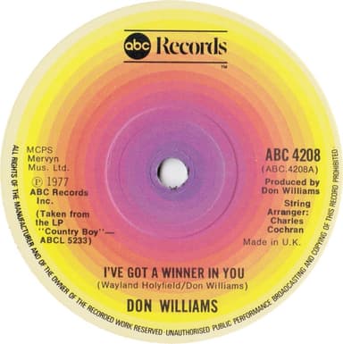 Album Cover Art for I've Got A Winner In You