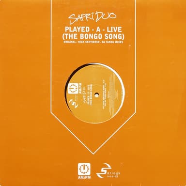 Album Cover Art for Played - A - Live (The Bongo Song)