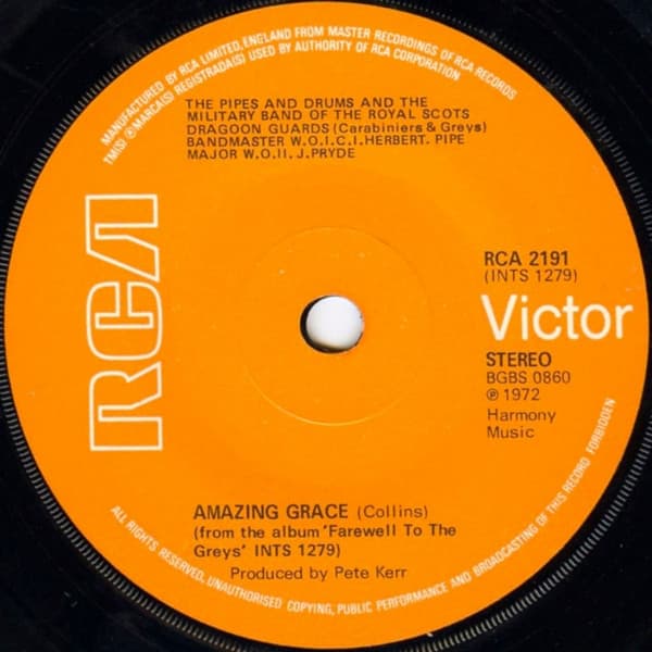 Album Cover Art for Amazing Grace / Cornet Carillon