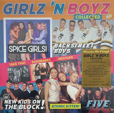 Album Cover Art for Girlz 'N Boyz Collected