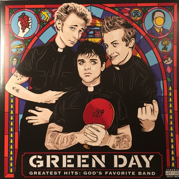 Album Cover Art for Greatest Hits: God's Favorite Band