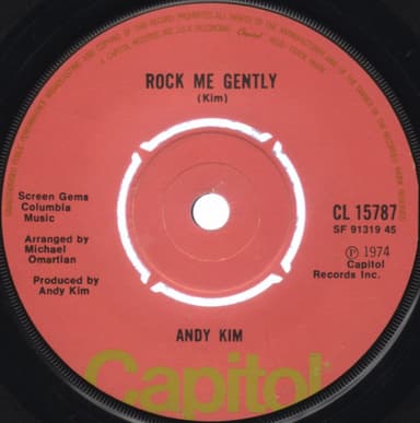 Album Cover Art for Rock Me Gently