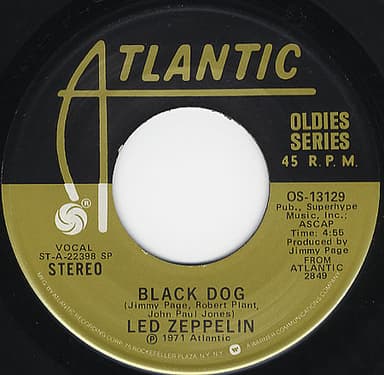 Album Cover Art for Black Dog