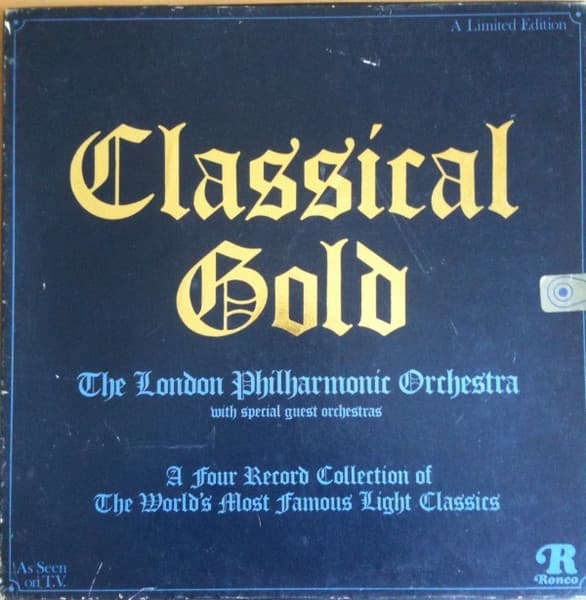 Album Cover Art for Classical Gold