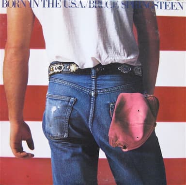 Album Cover Art for Born In The U.S.A.