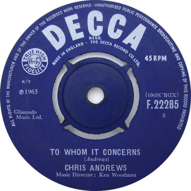 Album Cover Art for To Whom It Concerns