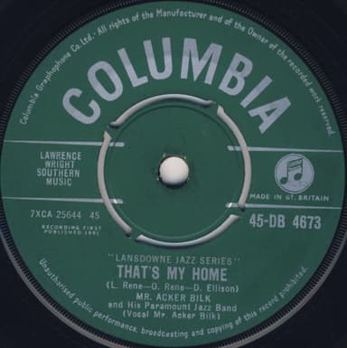 Album Cover Art for That's My Home