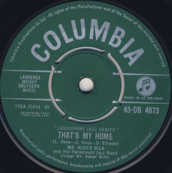 Album Cover Art for That's My Home