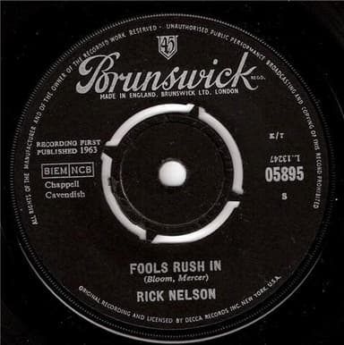Album Cover Art for Fools Rush In / Down Home