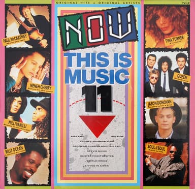 Album Cover Art for Now This Is Music 11