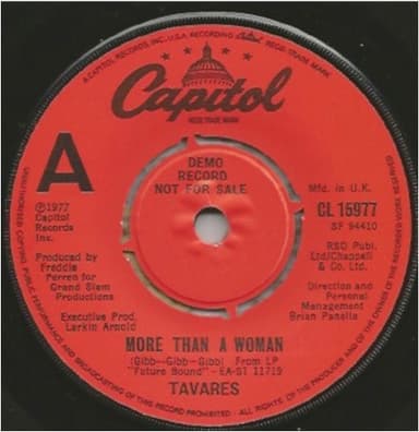 Album Cover Art for More Than A Woman