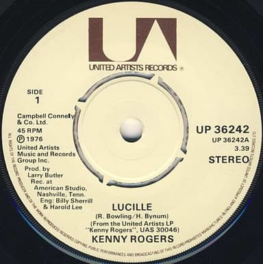 Album Cover Art for Lucille