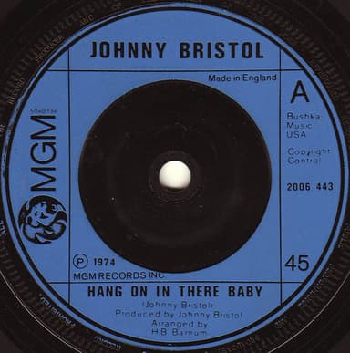 Album Cover Art for Hang On In There Baby