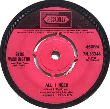 Album Cover Art for Que Sera Sera / All I Need