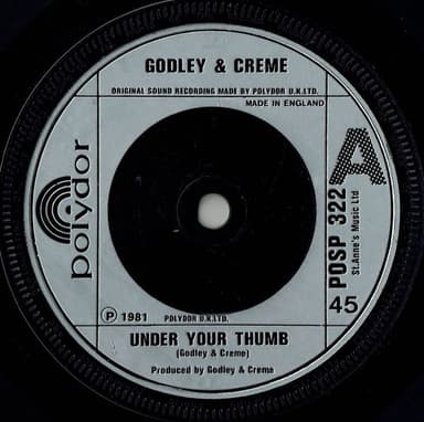 Album Cover Art for Under Your Thumb