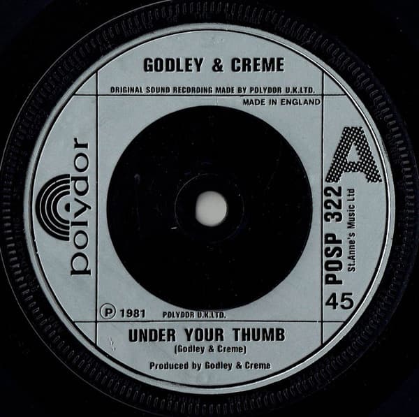 Album Cover Art for Under Your Thumb
