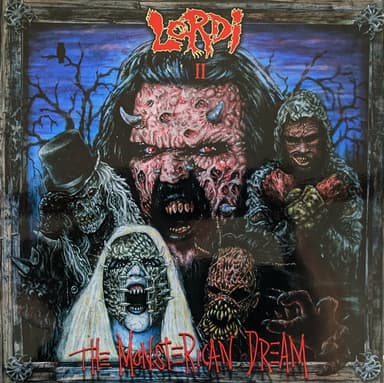 Album Cover Art for The Monsterican Dream