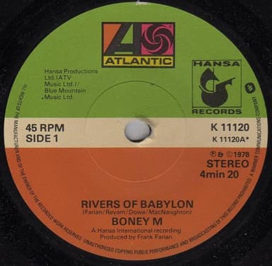 Album Cover Art for Rivers Of Babylon