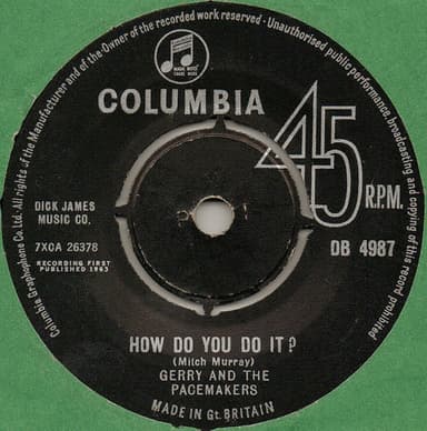 Album Cover Art for How Do You Do It ?