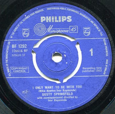 Album Cover Art for I Only Want To Be With You