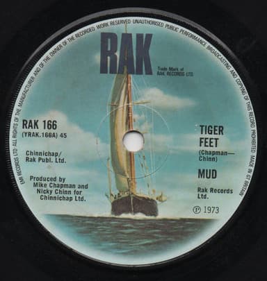 Album Cover Art for Tiger Feet