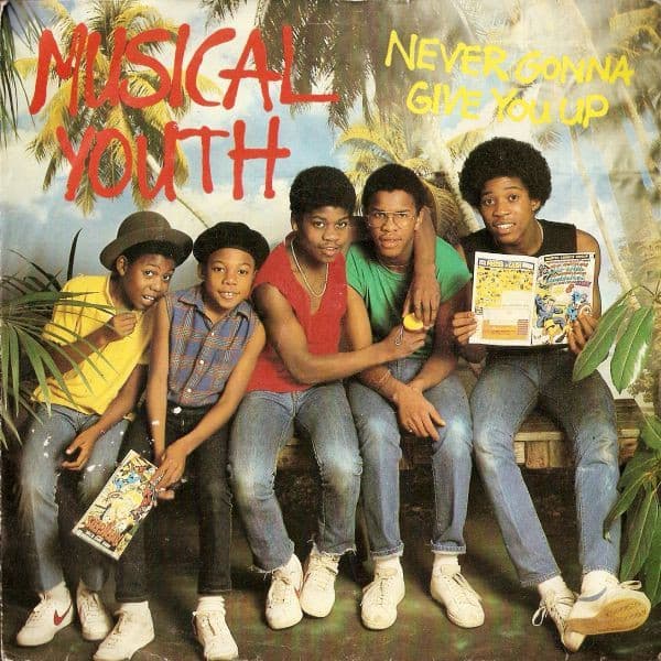 Album Cover Art for Never Gonna Give You Up