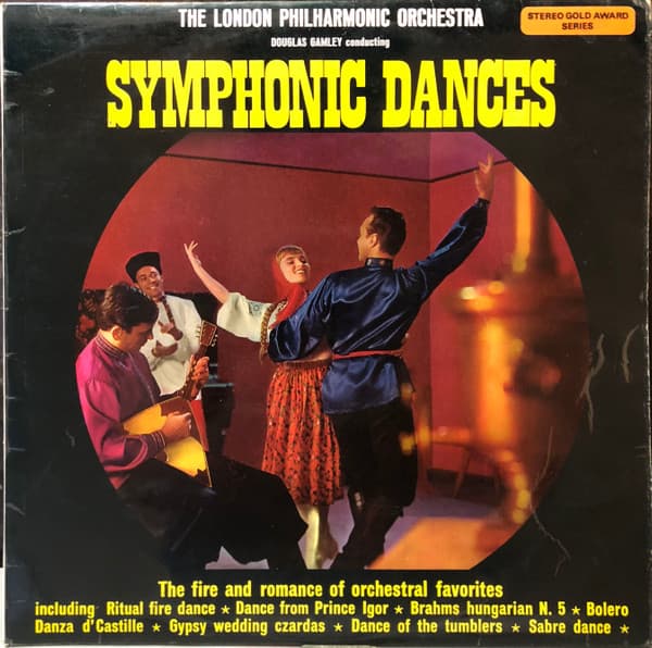 Album Cover Art for Symphonic Dances